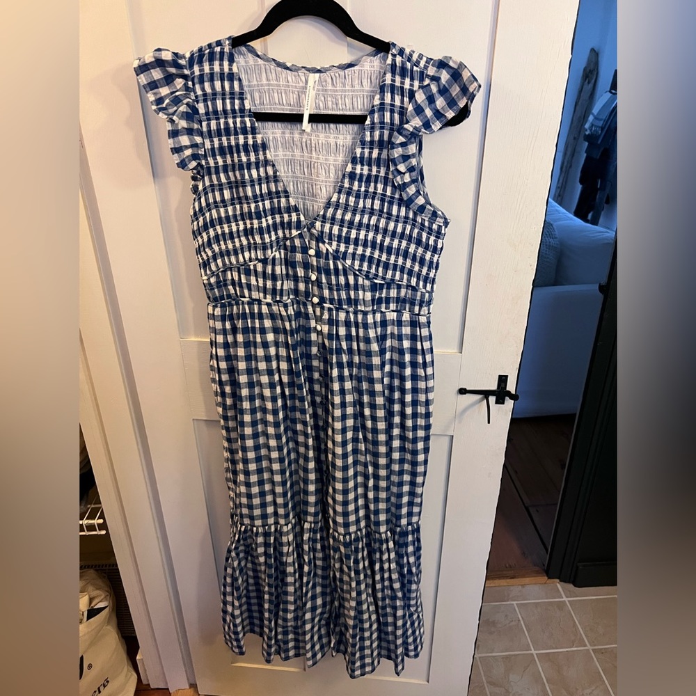 Anthropologie Peregrine Midi Dress